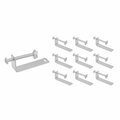 Ruvati Extra Long Extended Mounting Clips for Drop-in Topmount Sinks RVA11049
